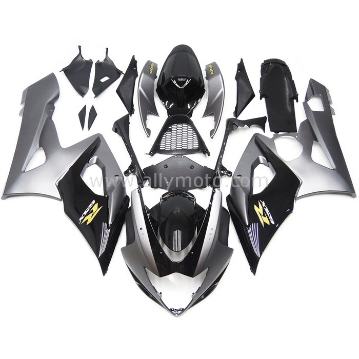 0371 Fairing Suzuki GSXR1000 K5 05 06 2005 2006 Gray Black 0371 Fairing Suzuki GSXR1000 K5 05 06 2005 2006 Gray Black
